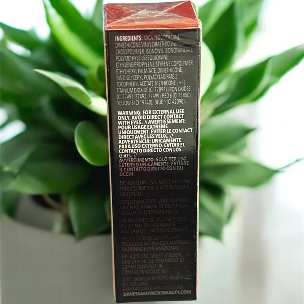 Danessa Myricks Vision Flush All Over Face (SUNSET) - Deep Red - SEALED BOX